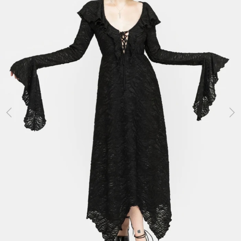 Disturbia distressed dress